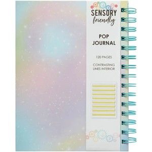 C R GIBSON SENSORY FRIENDLY STAR POP IT JOURNAL